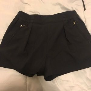 Black dress shorts with pocketS from F21
